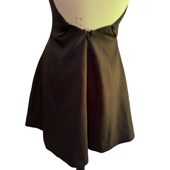 Keepsake The Label NWOT Black Halter Mini A Line Dress Sz Medium Womens Black Co - Picture 8 of 11